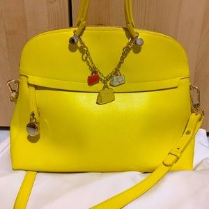 Furla Bag with Furla bag charm